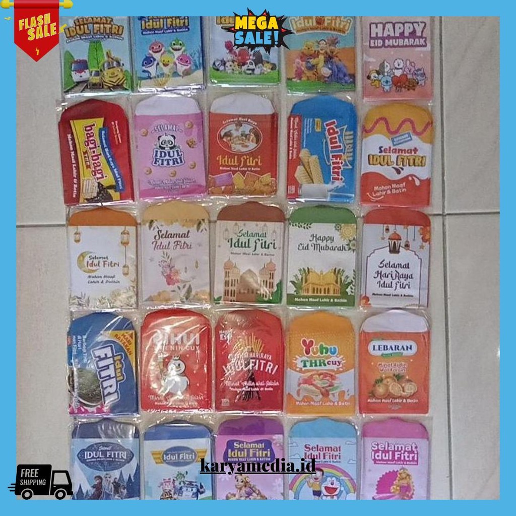 

Amplop Lebaran 2025 Medium Isi 10Pcs Original Produk
