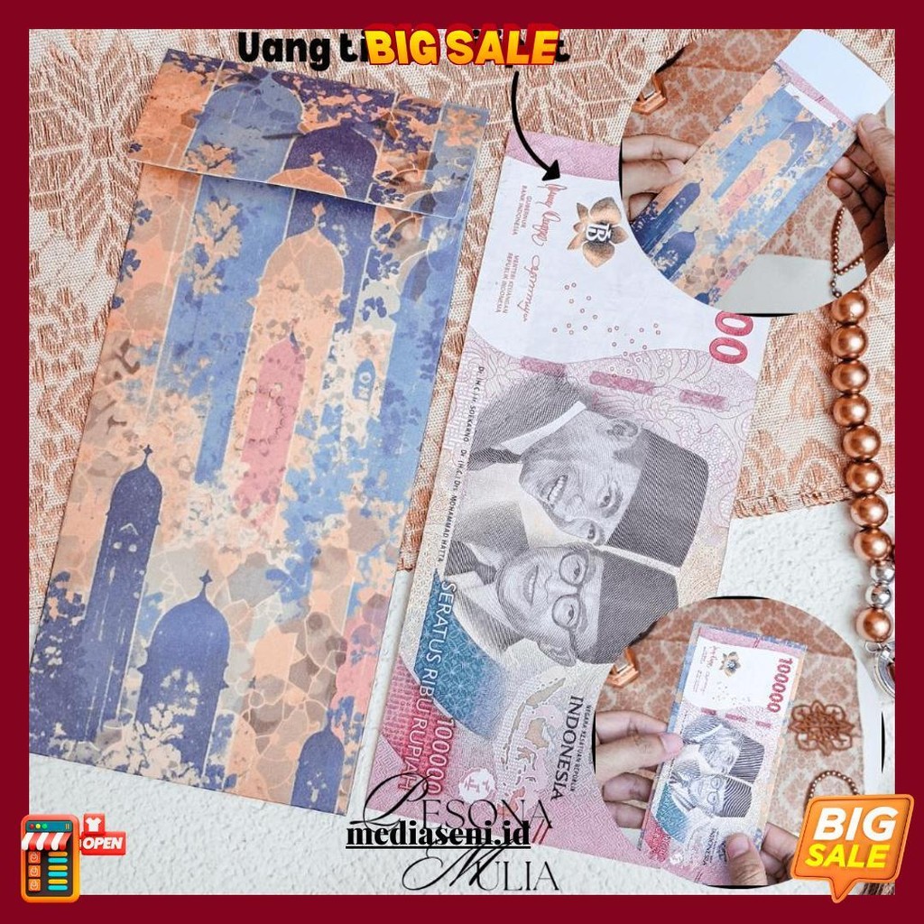 

[Limited] Exclusive Amplop Lebaran Super Mewah Platinum 10 Lembar Emboss Premium Angpau Thr Termurah Banget