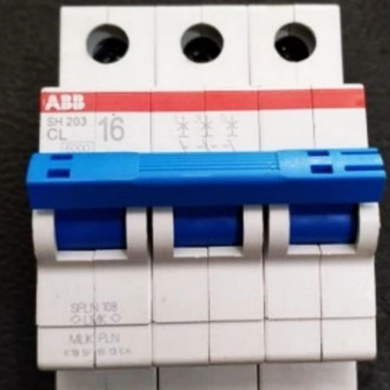 MCB abb 3 phase modif 10A dan 16A modif 20-35A ABB 20A 3phase modif abb 25A 3phase modif
