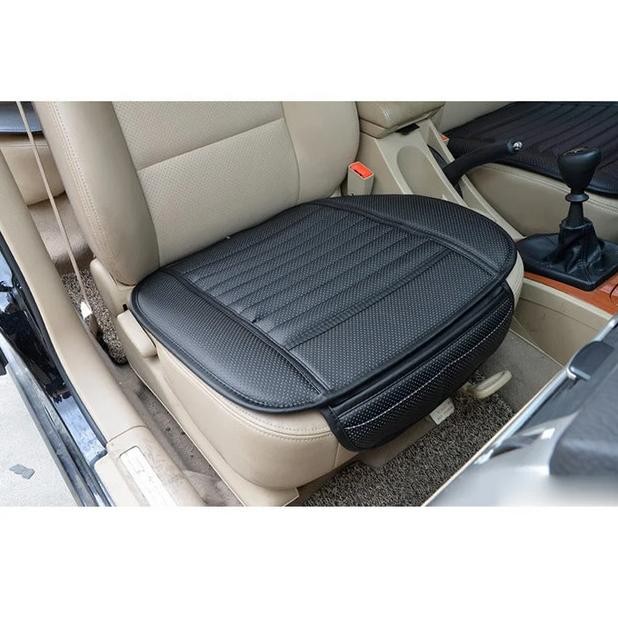 Promo Cover Bantal Bantalan Alas Duduk Kursi Jok Mobil Kulit COD