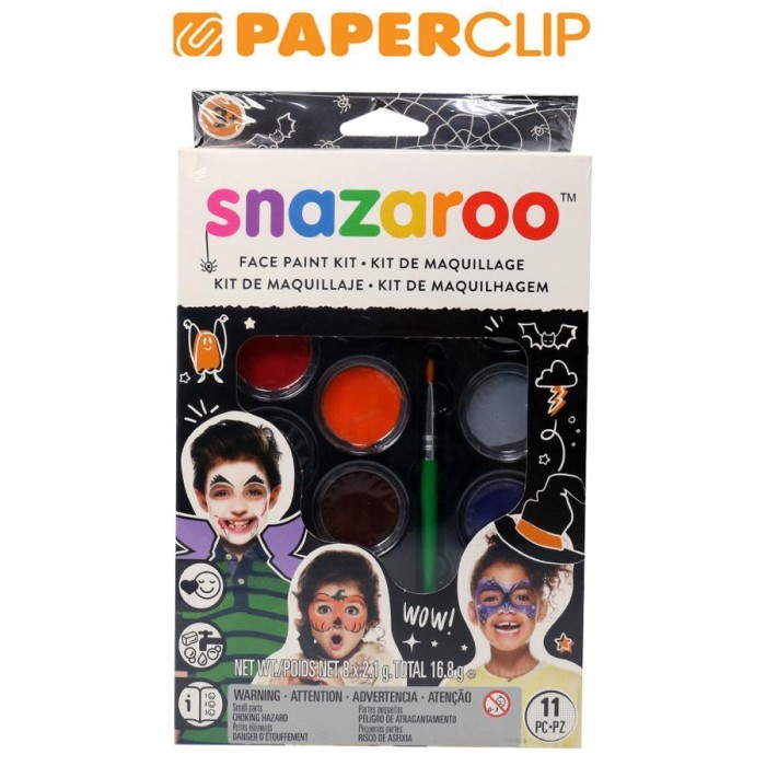 

TERLARIS! FACE / BODY PAINTING SNAZAROO HELLOWEN KIT 1180118SN