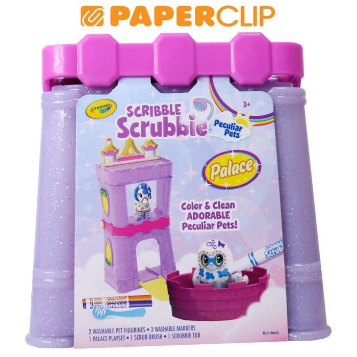 

MAINAN ANAK SCRIBBLE SCRUBBIE CRAYOLA PECULIAR PETS CR747357 PALACE