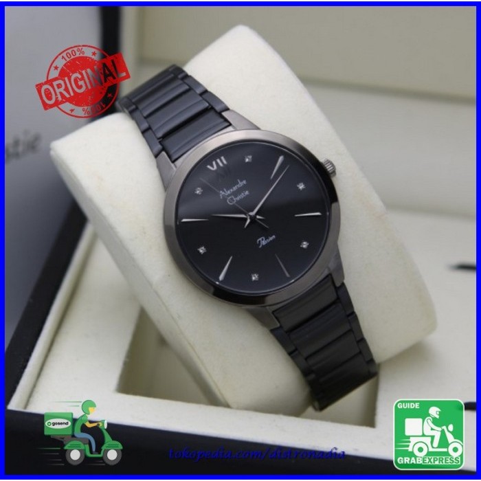 Alexandre Christie Cewek Wanita Chrono Jam Tangan Alexandre Christie
