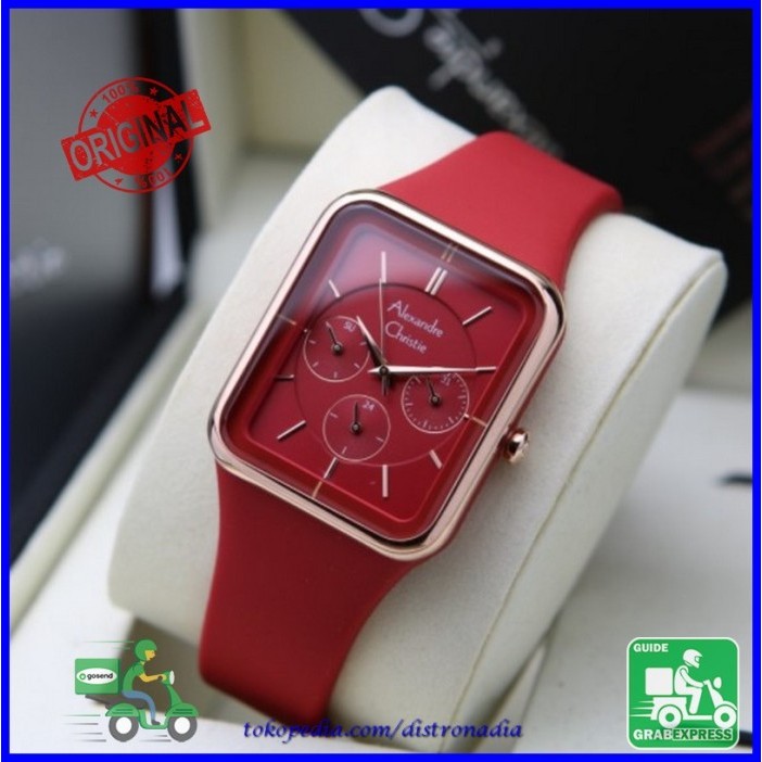 Alexandre Christie Cewe Jam Tangan Original Alexandre Christie