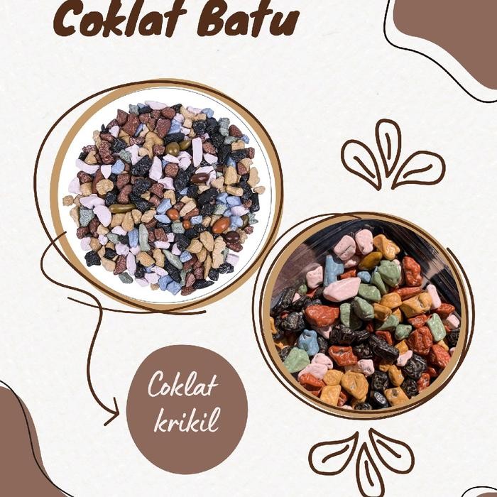 

terbaru !!! coklat batu krikil kemasan 1kg oleh oleh haji dan umroh viral exp2026 03 premium snack