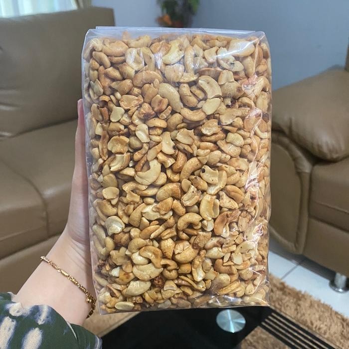 

terbaru !!! remukan kacang mete goreng 1 kg ready