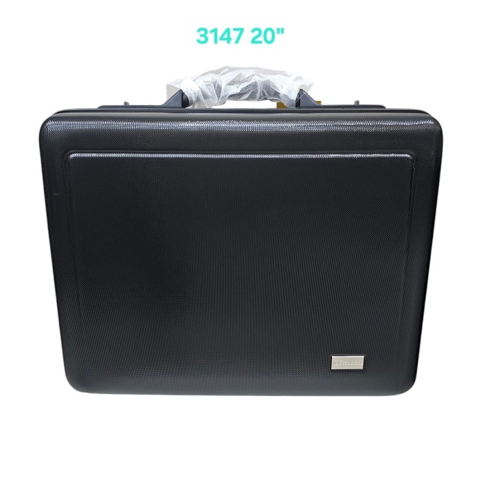 Tas Kantor Briefcase Hardcase President size 20inch Koper Uang