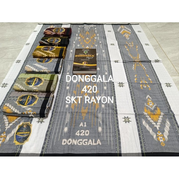 Kosanshoop Sarung Donggala Skt Rayon Elegan Motif Bhs