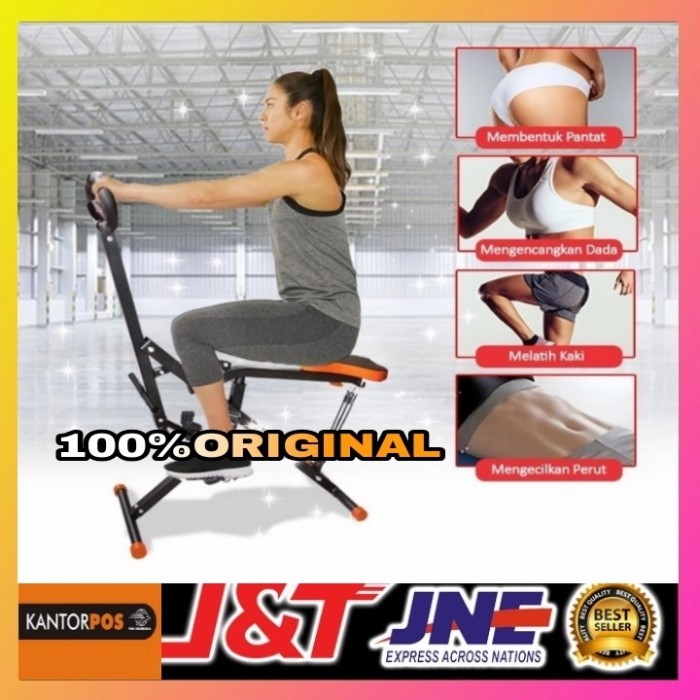 TERBARU alat fitnes hit power squat hanatha(original)power squad-power raider