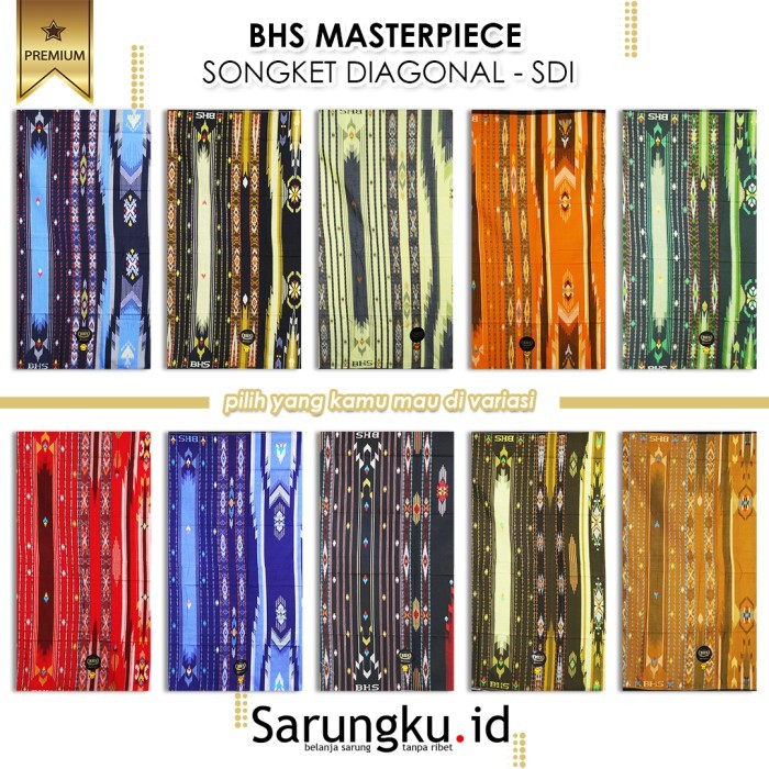 Kosanshoop Sarung Bhs Masterpiece Songket Diagonal (Sdi)