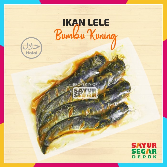 

TERLARIS! IKAN LELE UNGKEP BUMBU KUNING 500G