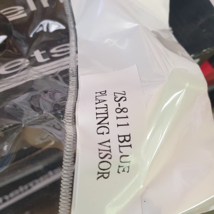 ZEUS VISOR IRIDIUM ZS 811 BLUE