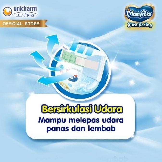 || PROMO POPOK BAYI / PAMPERS ~`~ 3 Packs MamyPoko Perekat X-tra Kering - All Size - Popok Perekat N