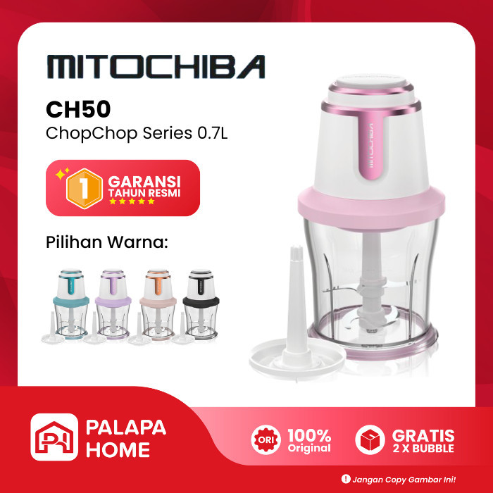 Chopper Mitochiba Ch 50 Coper Bumbu Blender Daging Mito Ch50 Choper