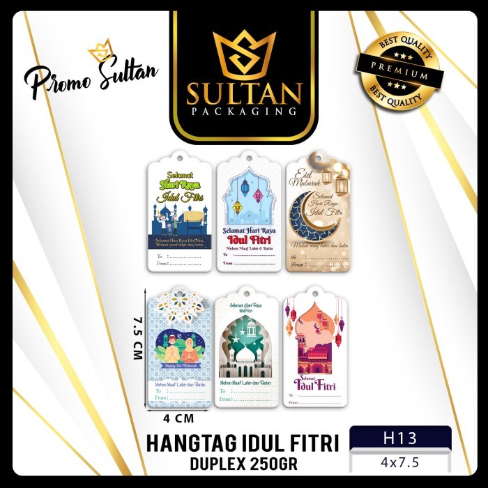 

Hangtag (7,5X5) Hangtag Murah Label Baju Hangtag Hari Raya (H13)