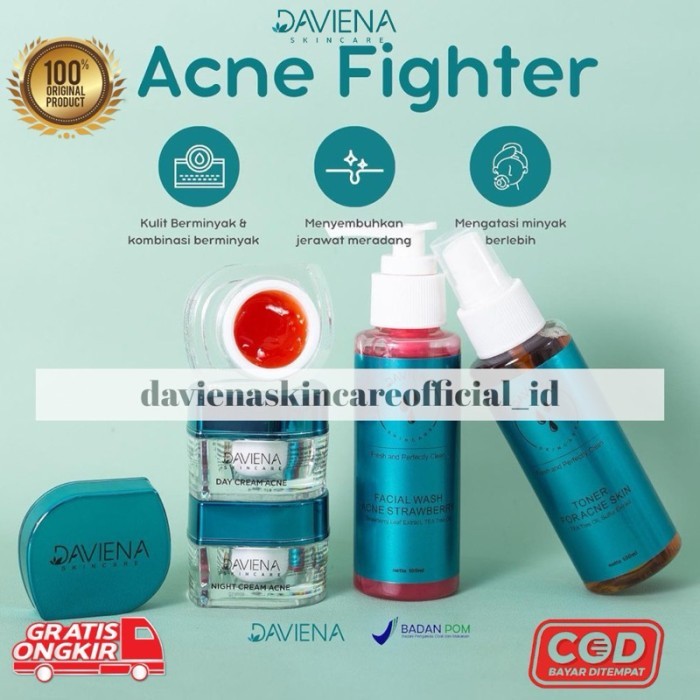 TERLARIS DAVIENA SKINCARE ACNE SERIES DEVIENA DAVINA DEVINA SKINCARE OFFICIAL