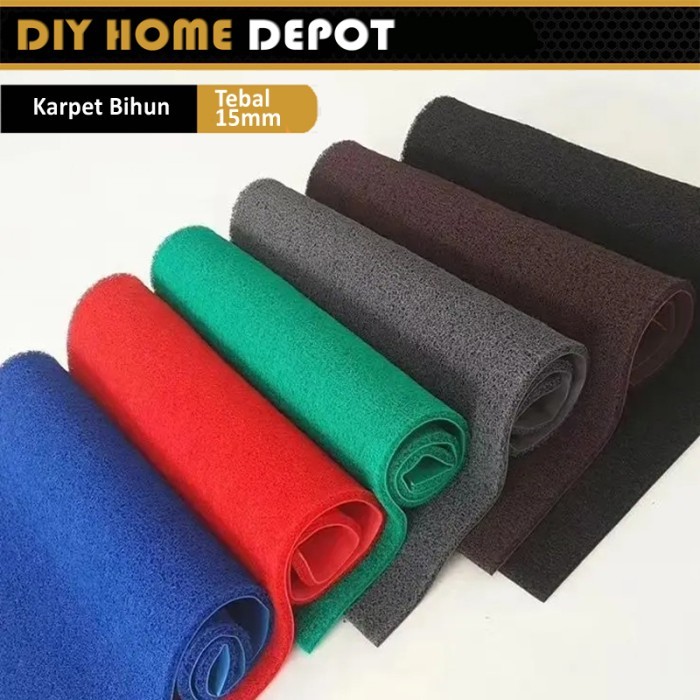 

TERLARIS DIY KESET KARPET KARET ANTI SLIP PVC MIE BIHUN METERAN BAKMI 3M NOMAT NOMAD 50 X 120 CM