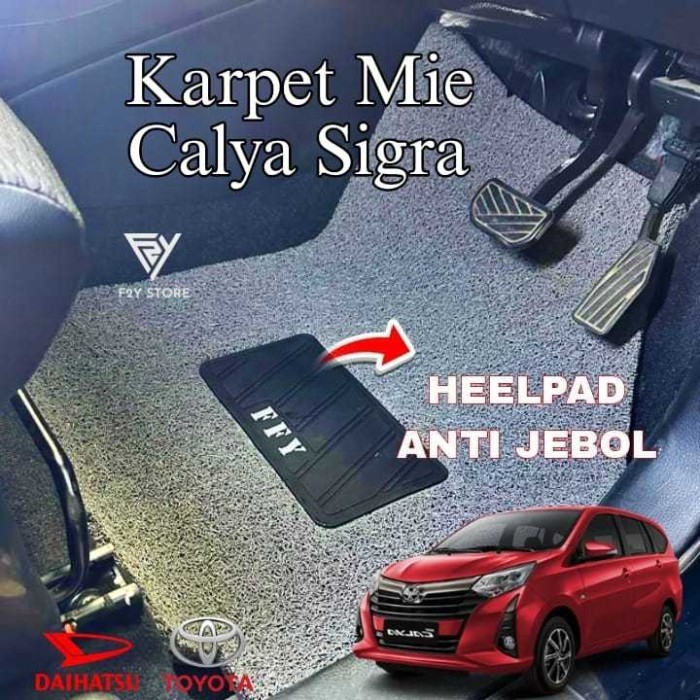 

TERLARIS KARPET MOBIL MIE BIHUN SIGRA CALYA FULL SET BAGASI MURAH!!! MURAH