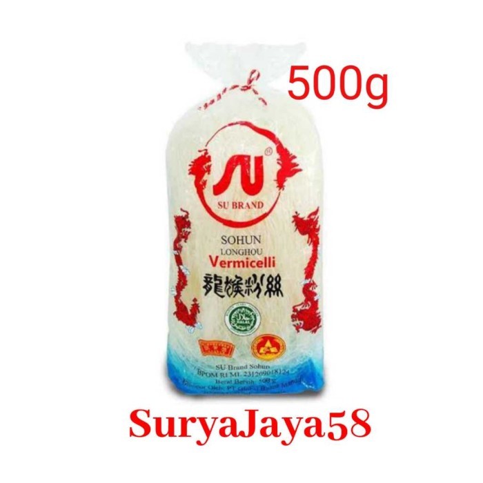 

TERLARIS SOUN NAGA 500G SU BRAND VERMICELLI SOHUN NAGA SU 500G ECER- SURYAJAYA58 MURAH!!! MURAH