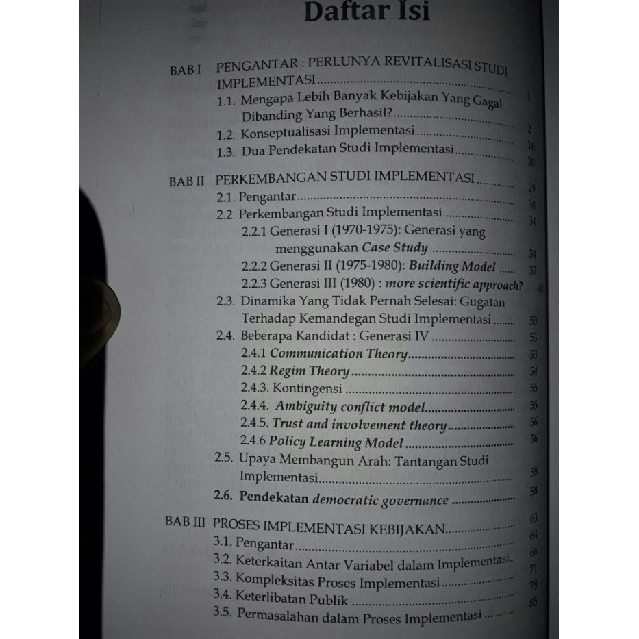 

IMPLEMENTASI KEBIJAKAN PUBLIK KONSEP DAN APLIKASINYA DI INDONESIA