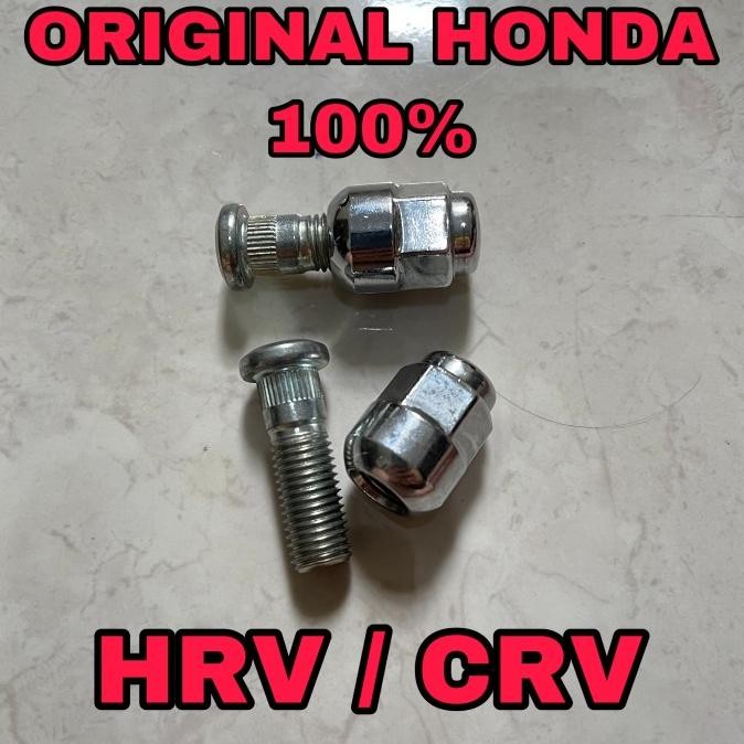Produk Baru Baut Mur Roda SET Honda HRV CRV ASLI ORIGINAL