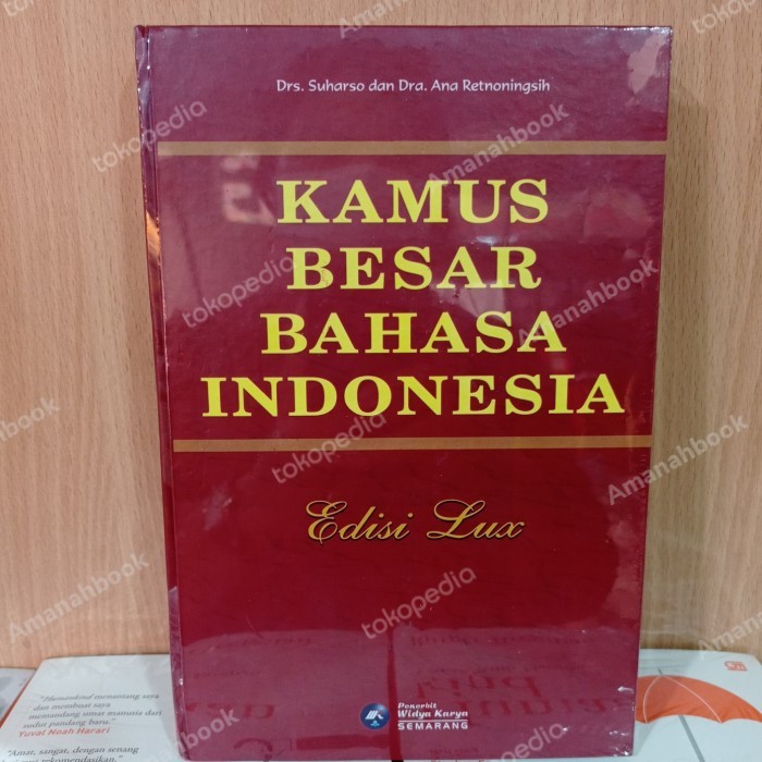 KAMUS BESAR BAHASA INDONESIA KBBI EDISI LUX - SUHARSO ORIGINAL