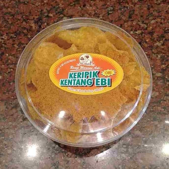 

Keripik Kentang Ebi Bu Broto Original Pedas Bandung Best Seller Sale Original