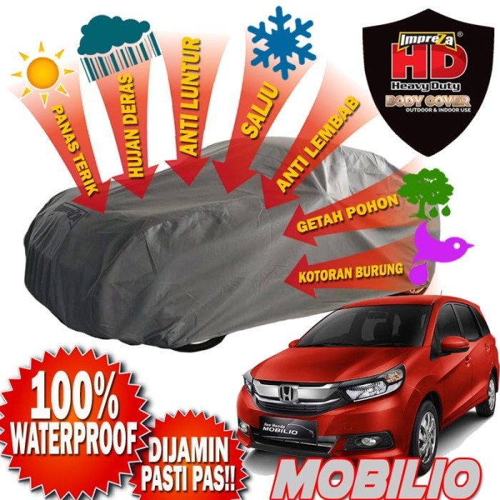 Impreza Hd Mobilio - Cover Mobil Outdoor - Waterproof Total - 4 Lapis