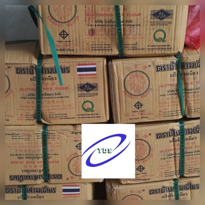 

TERLARIS 1 DUS TEPUNG KETAN PULUT THAILAND ERAWAN 500GR MURAH!!! MURAH