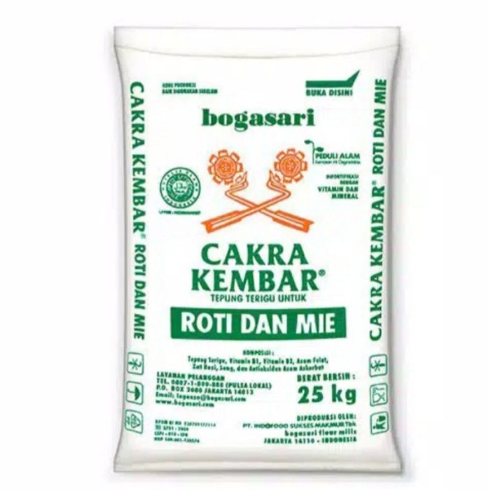 TERLARIS CAKRA TEPUNG TERIGU 25 KG MURAH MURAH