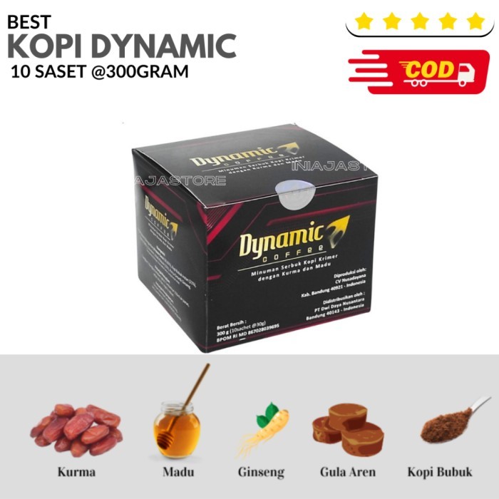 

TERLARIS KOPI DYNAMIK ISI 10 SASET KEMASAN TERBARU MURAH!!! MURAH