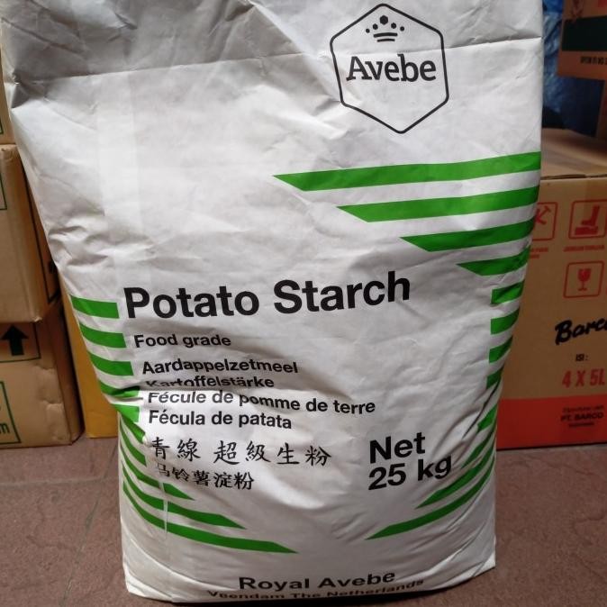 

Avebe Potato Starch/ Tepung Kentang/ Sang Fen/ Sheng Fen 25Kg Original