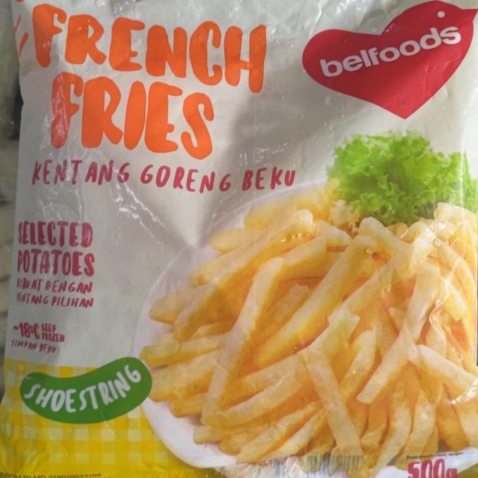 

Belfoods Kentang Beku Shoestring 500 Gr Original