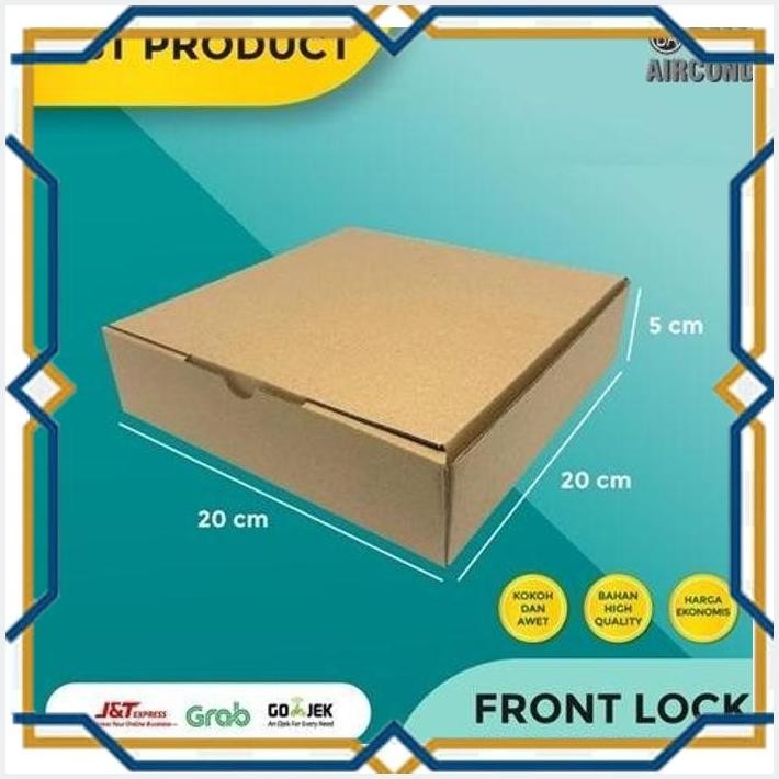 

[BAL] BOX KARDUS PAKET ONLINE 20X20X5 BOK KOTAK PAKET DIE CUT TEBAL