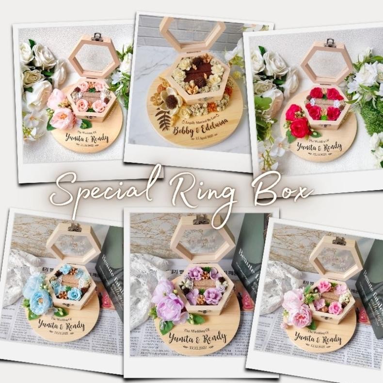 

TERMURAH Ringbox Wedding Engagement Kotak Cincin Nikah na-72