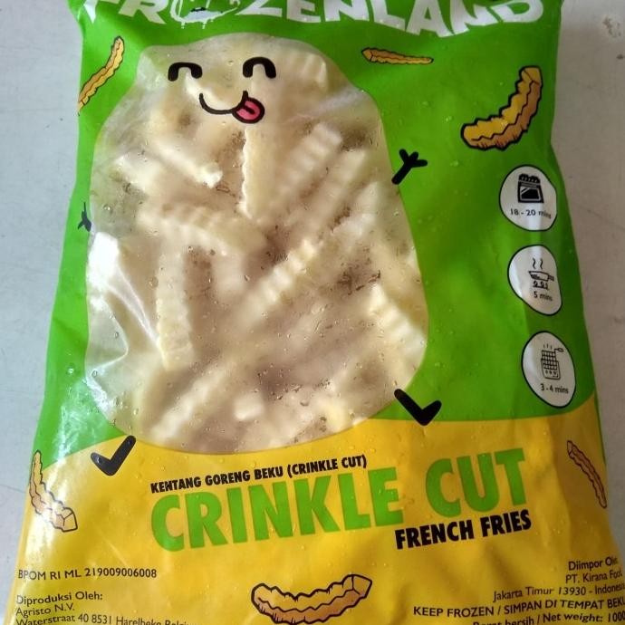 

Kentang Frozenland Crinckle Original