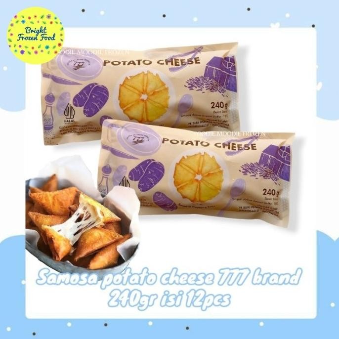 

777 Potato Cheese Samosa Kentang Keju Isi 12Pcs Original