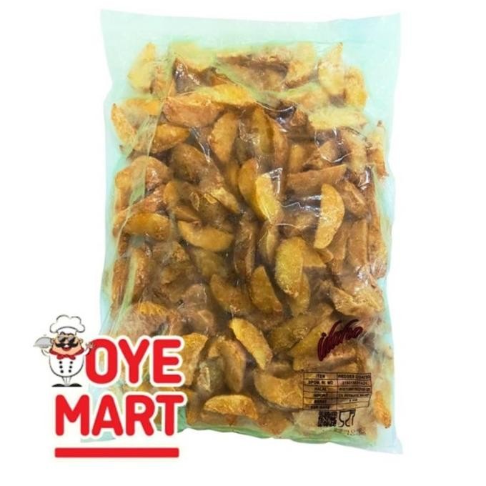 

Idaho Spicy Wedges 2Kg Transparan Pack/Kentang Goreng Original