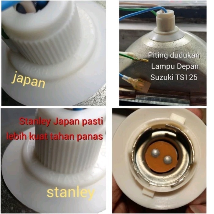 Soket Lampu Depan Suzuki Ts125 Viting Lampu Suzuki Ts125 Soket Lampu Suzuki Ts125 Piting Lampu Depan