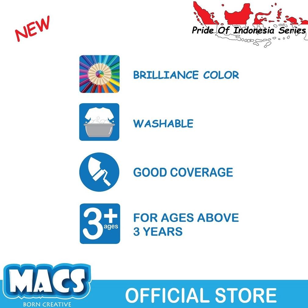 

TERMURAH MACS Gel Crayon 36 Warna Colors ank-48