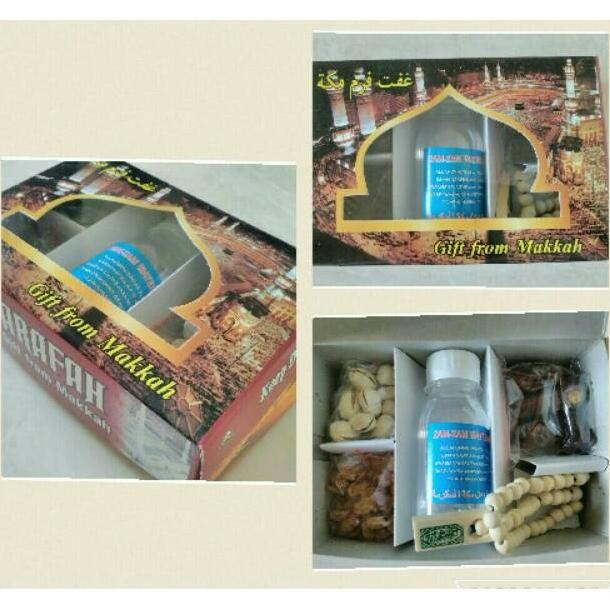 

SPIROS PAKET OLEH OLEH HAJI DAN UMROH ISI 5 / 6 MACAM