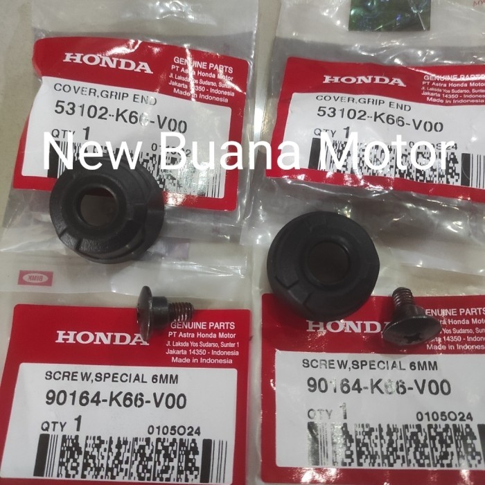 Jalu Stang Endgrip Dan Baut Jalu New Beat Led Genio Vario 160 Set Termurah Langka