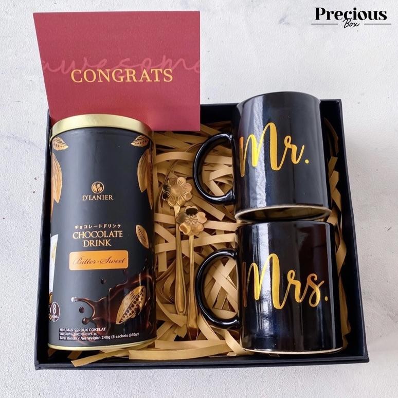 

RANIA WEDDING HOT CHOCOLATE SET | HADIAH PERNIKAHAN PREUM | KADO NIKAH UNIK | HAMPERS COUPLE | VALENTINE