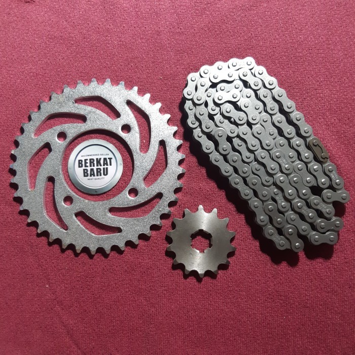 Gear Ger Gir Depan Belakang Rantai Set L2G L2Sn L2 V80 V75 V 80 75 Termurah Langka