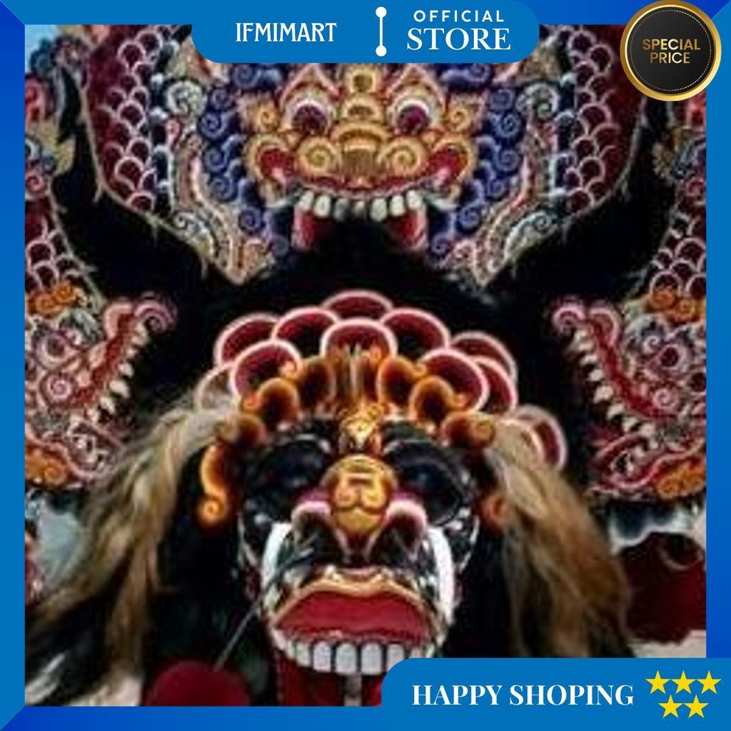 

Bisa Cod Cuci Gudang Barongan Rampak Telon Jamang Cat Air Brush Bonus Kemul Panjang Dan Pentul Tinggal Pakai Ukuran Anak Promo Barongan Plipit Romo Mainan Anak Barongan Anak Sd Brongan Plipit Premium / Barongan Spon Caplok Kain Panjang / Barongan Ponorogo