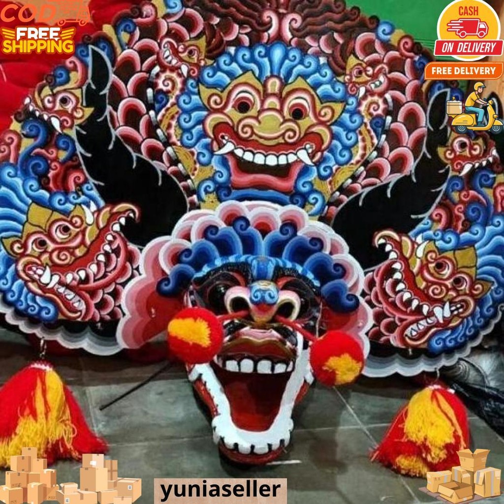 

Bisa Cod Cuci Gudang Barongan Rampak Telon Jamang Cat Air Brush Bonus Kemul Panjang Dan Pentul Tinggal Pakai Ukuran Anak Promo Barongan Plipit Romo Mainan Anak Barongan Anak Sd Brongan Plipit Premium / Barongan Spon Caplok Kain Panjang / Barongan Ponorogo