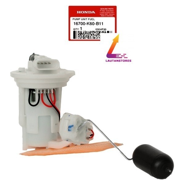 16700-K60-B11 Fuel Pump Vario 125 Esp Led (2015-2017) / Pompa Bensin Vario 125 Esp Led (2015-2017) T