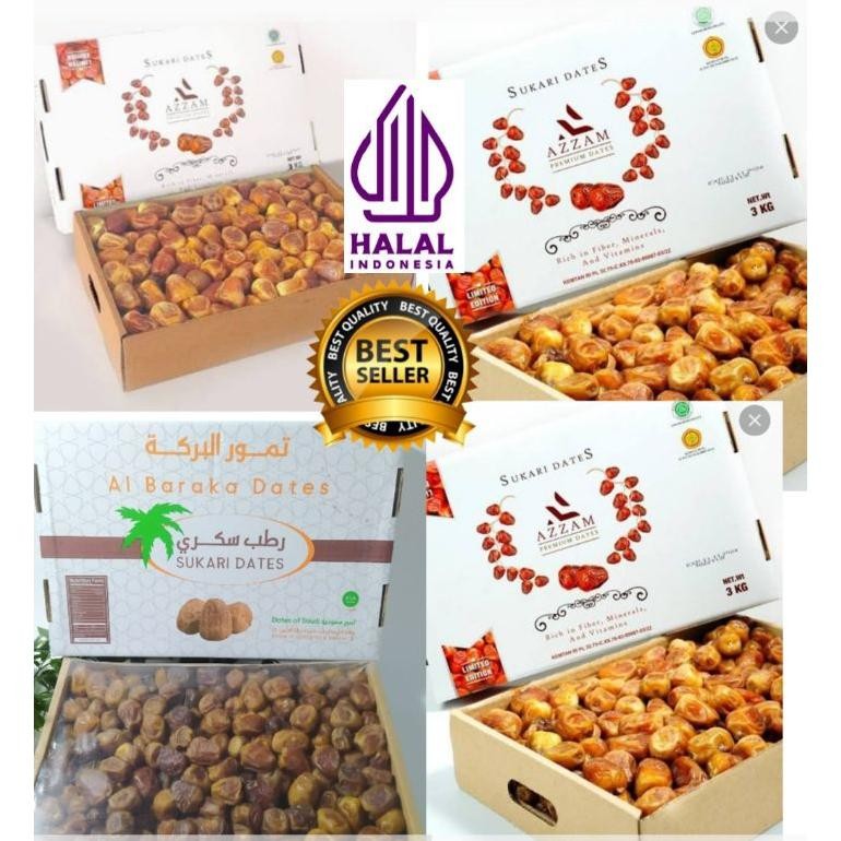 

risto- kurma sukari castle azzam 3kg /sukari al qosim 3kg