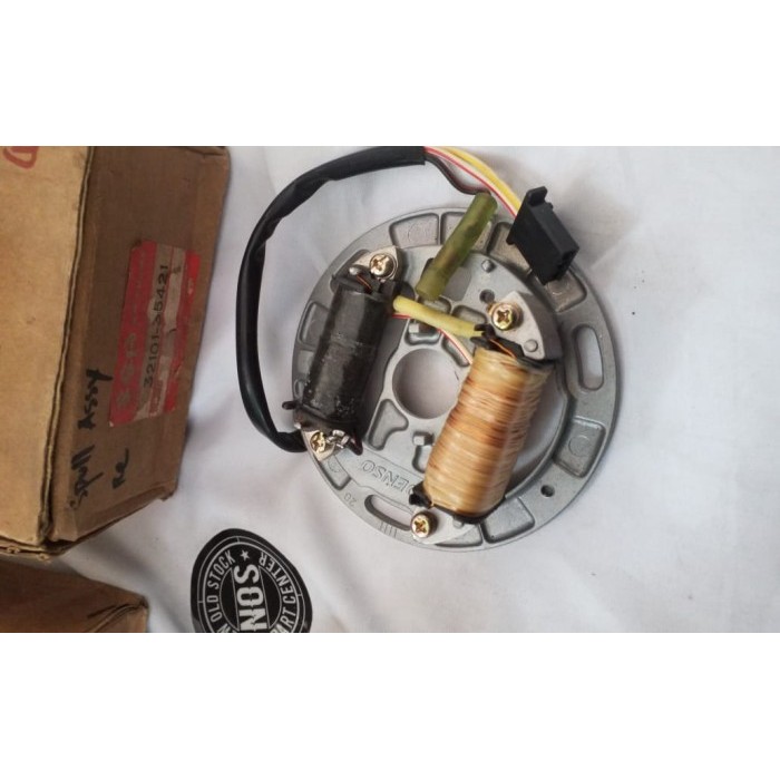 Pengapian Spull Assy Set Magnet Suzuki Rc100 Crystal Tornado Original Termurah Langka