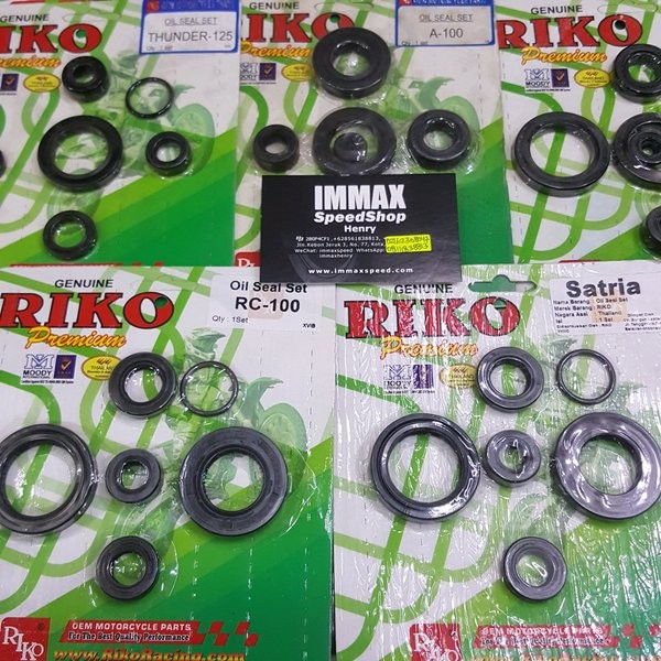 Oil Seal Full Set Beat Vario 125 110 Techno Tiger Gl-Pro Gl Pro C700 C 700 Cg100 Cg 100 110 125 Cg12